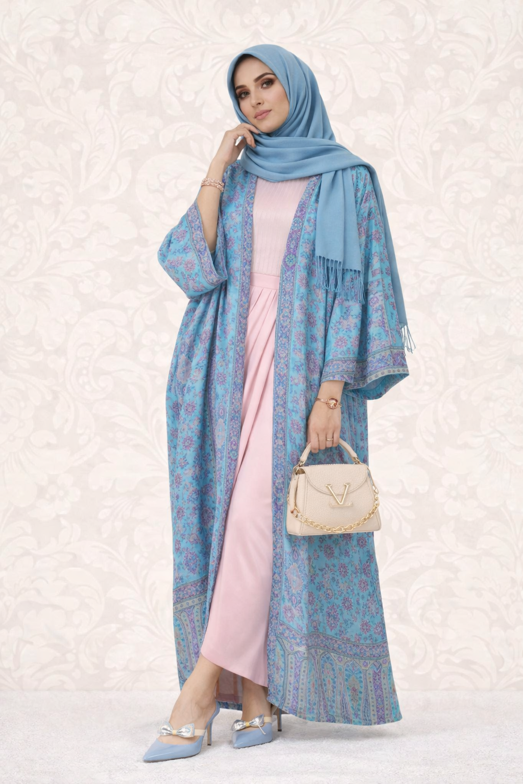 Haya Al Shab | Pashmina Abaya