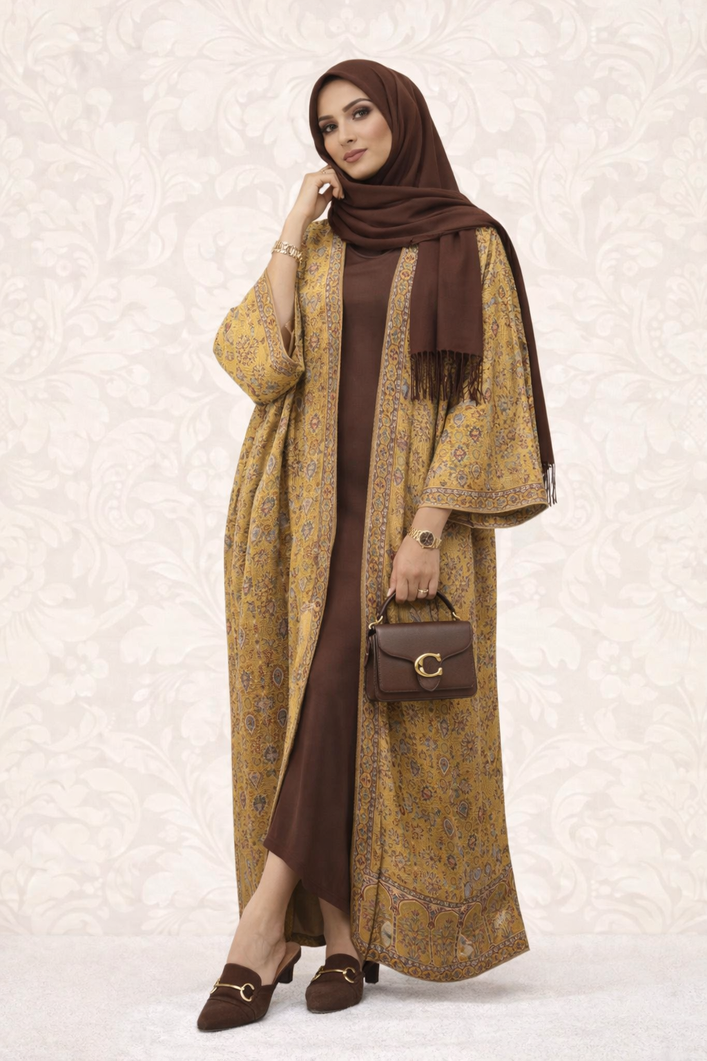 Haya Al Shab | Pashmina Abaya