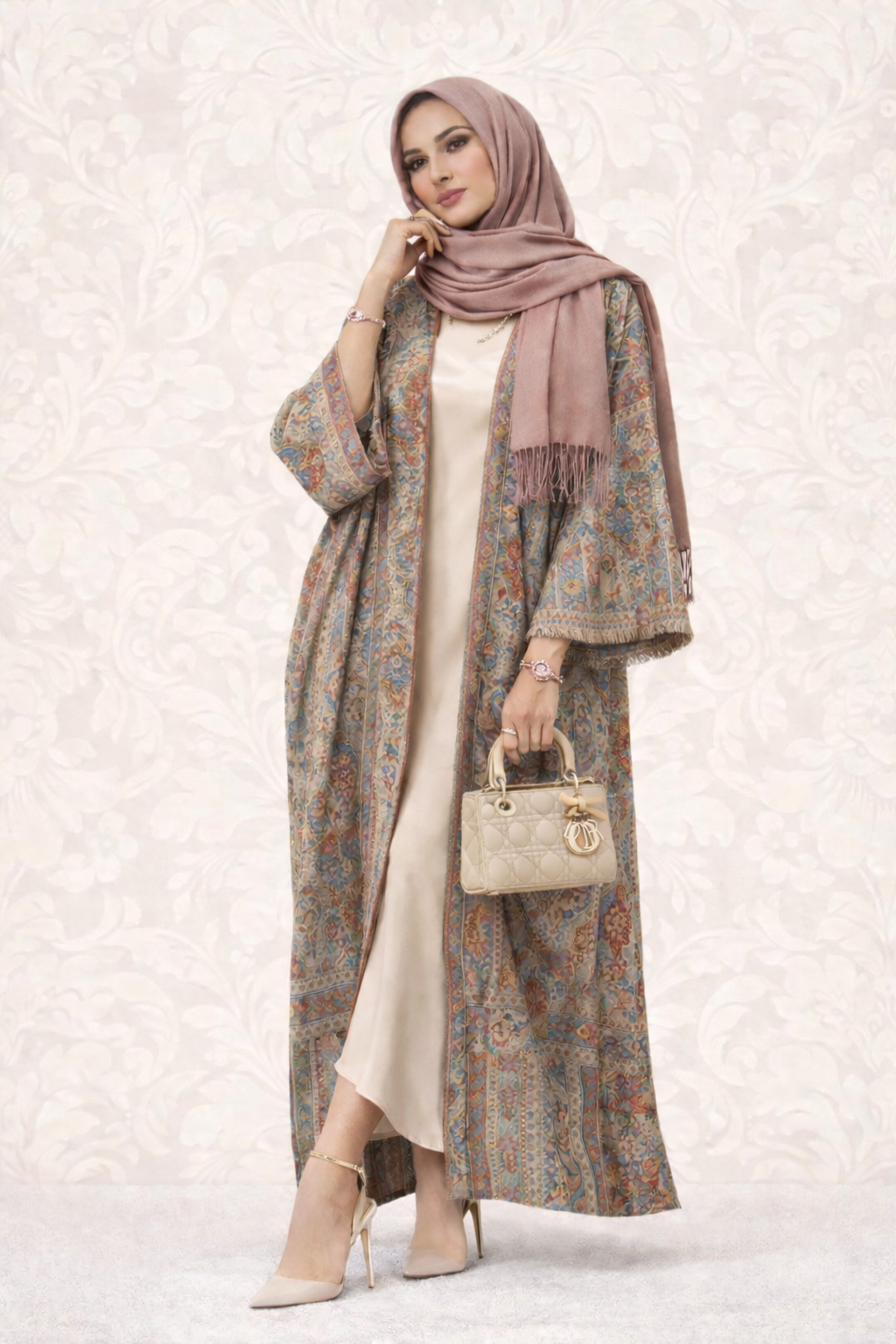 Haya Al Shab | Pashmina Abaya