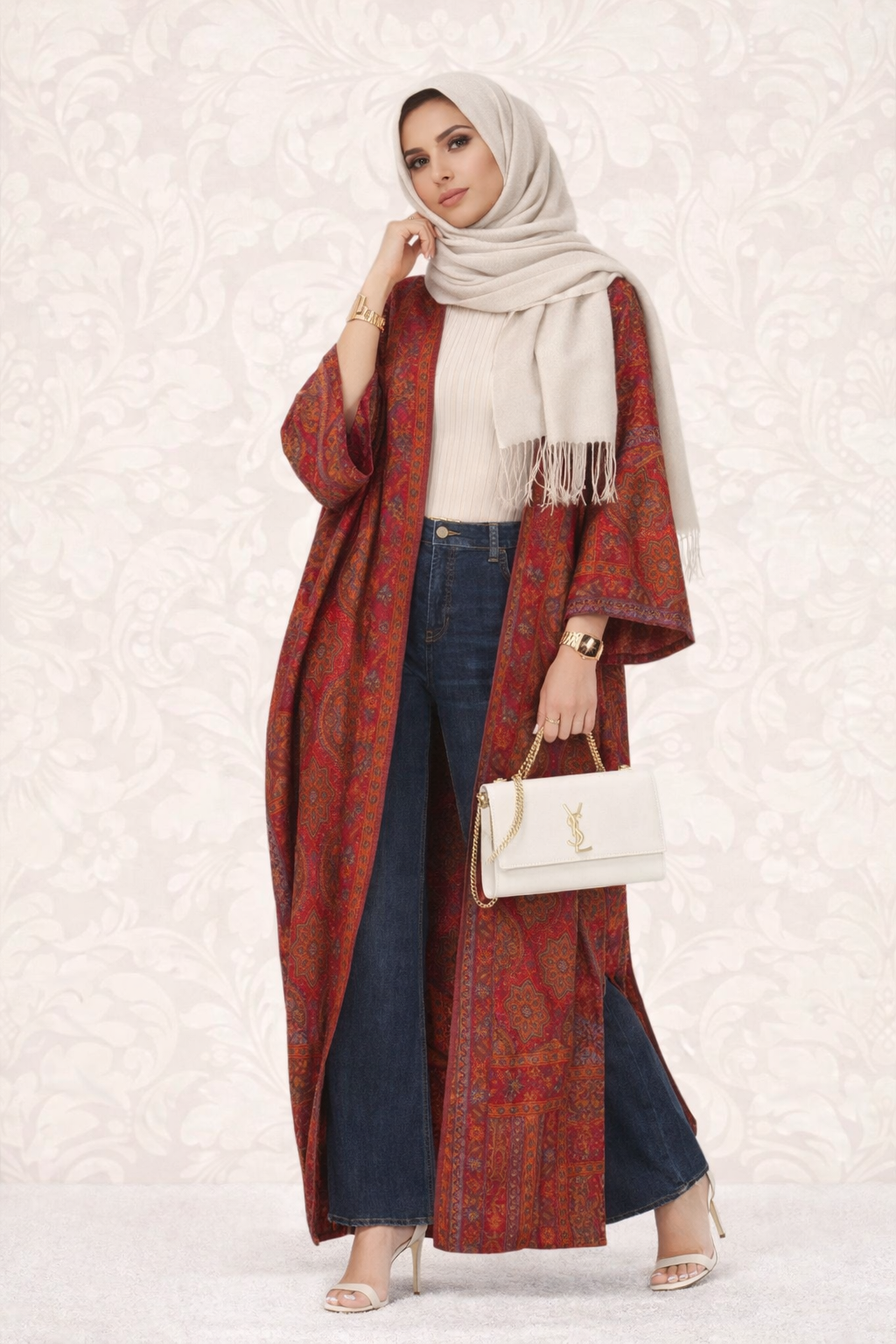 Haya Al Shab | Pashmina Abaya