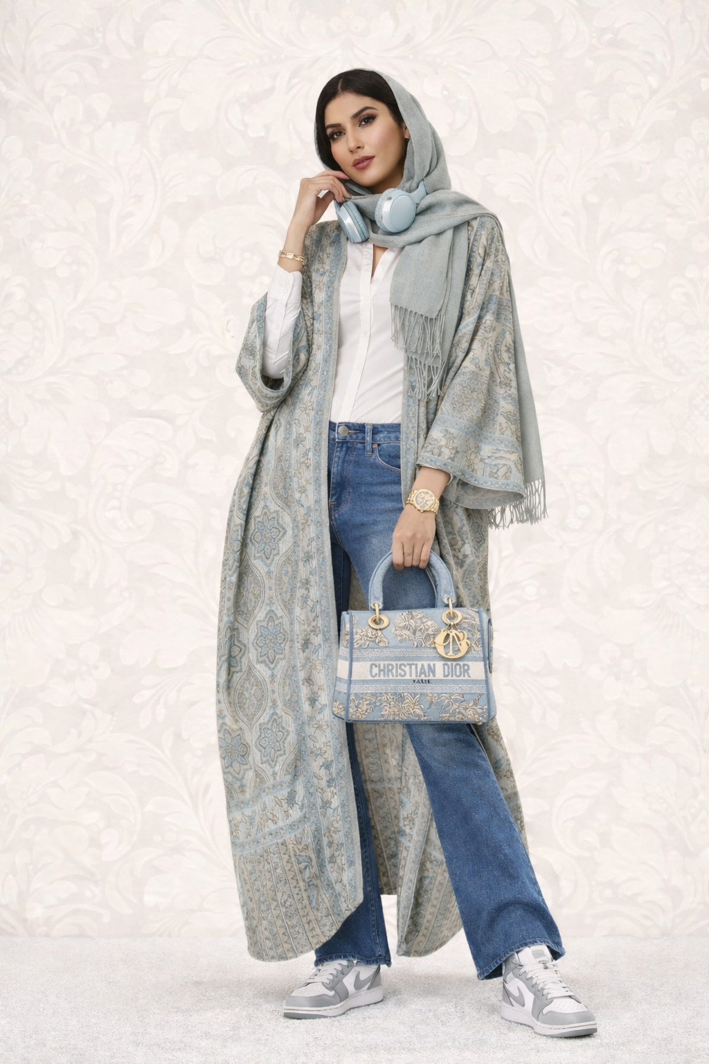 Haya Al Shab | Pashmina Abaya