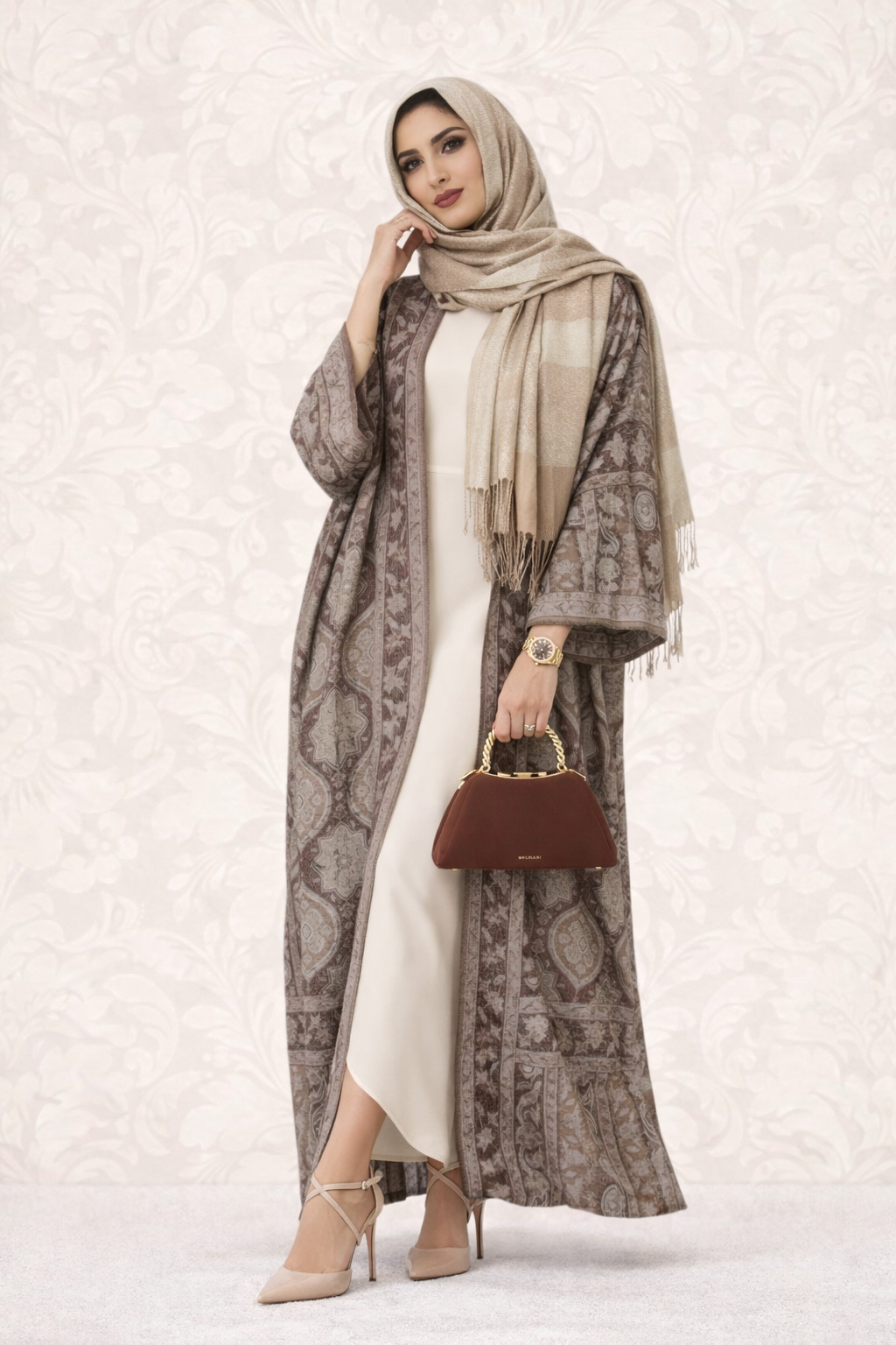Haya Al Shab | Pashmina Abaya