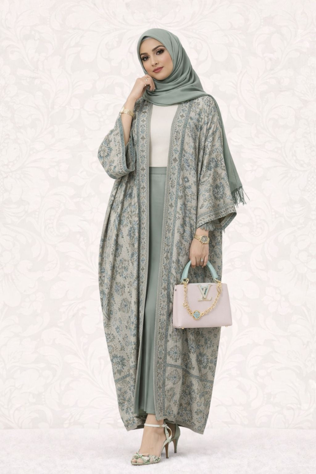 Haya Al Shab | Pashmina Abaya