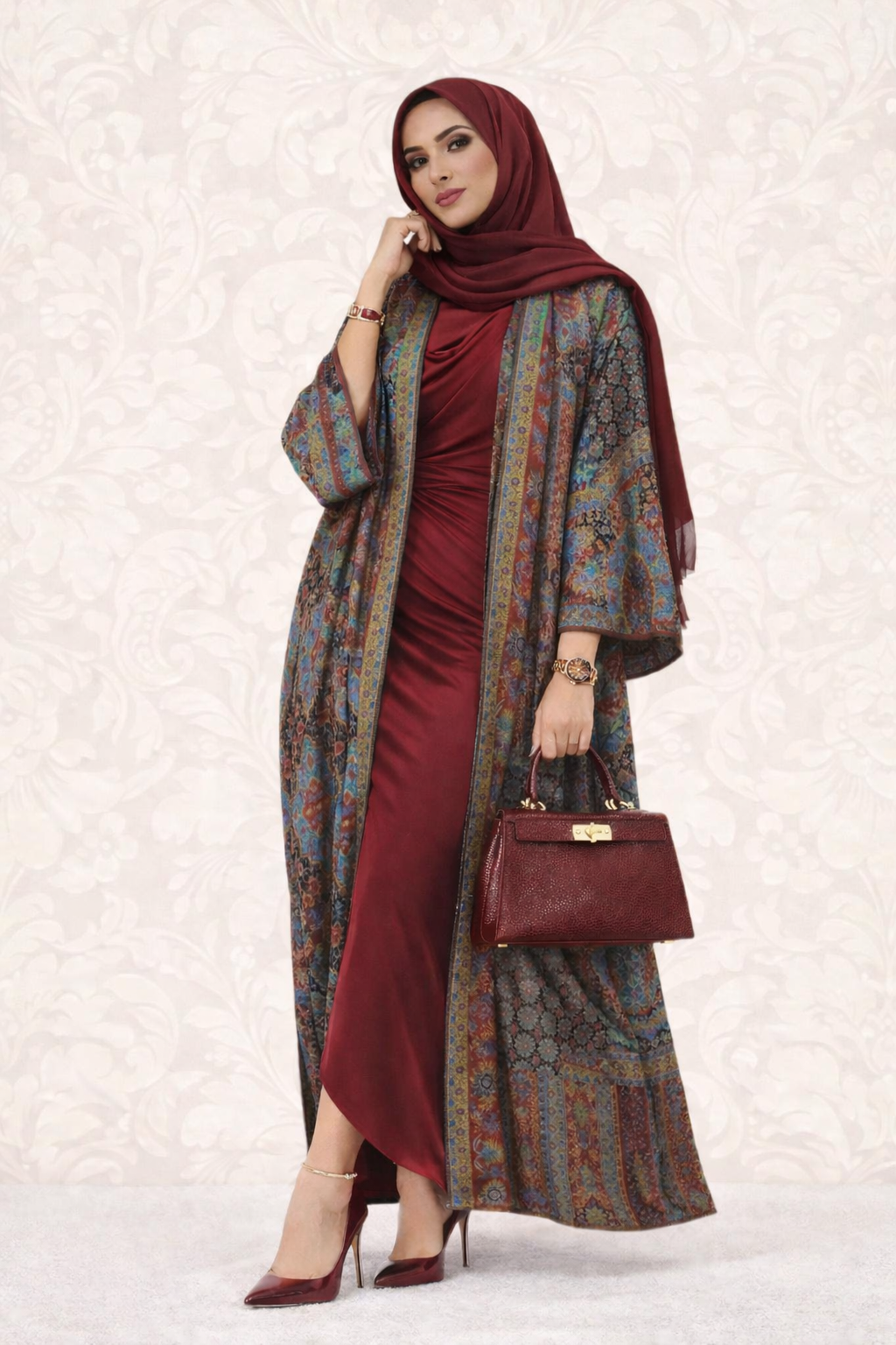Haya Al Shab | Pashmina Abaya