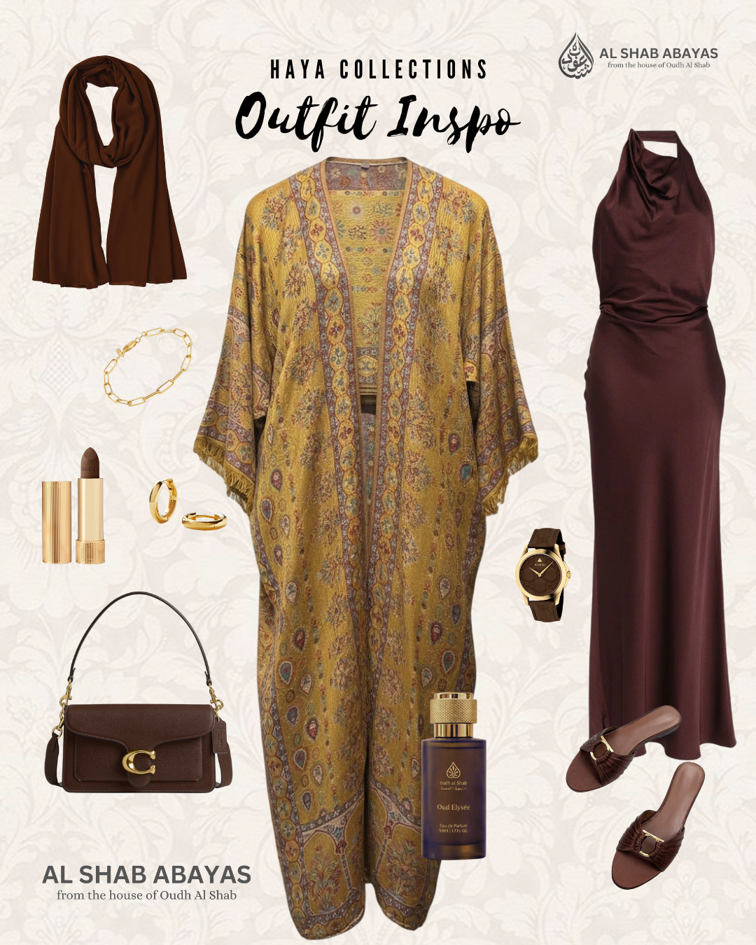 Haya Al Shab | Pashmina Abaya