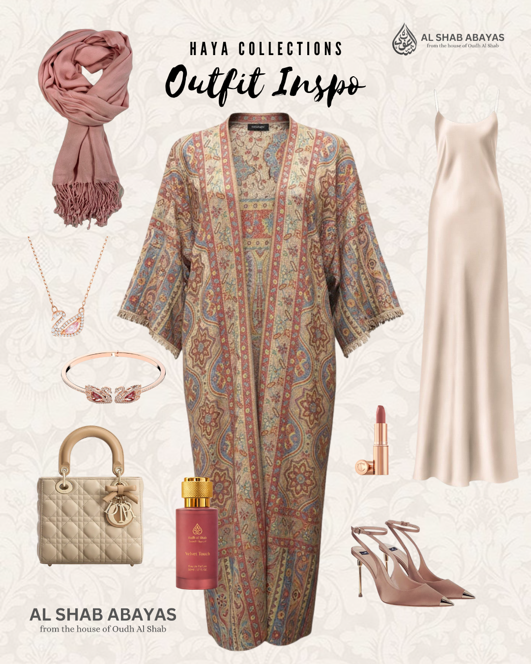 Haya Al Shab | Pashmina Abaya