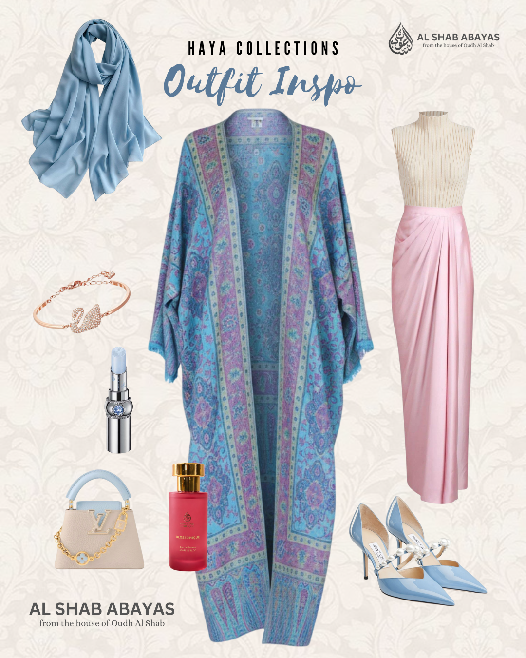 Haya Al Shab | Pashmina Abaya