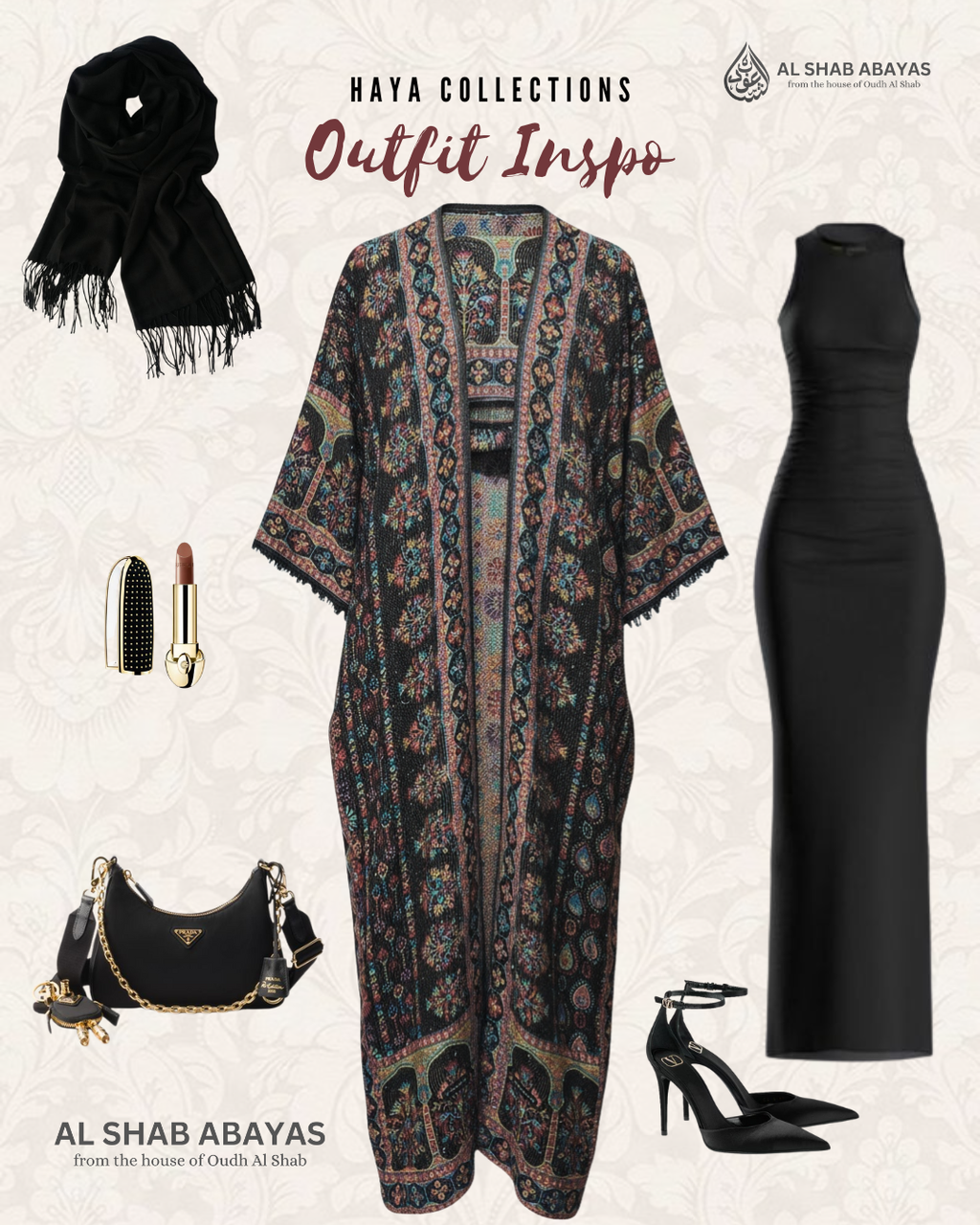 Haya Al Shab | Pashmina Abaya