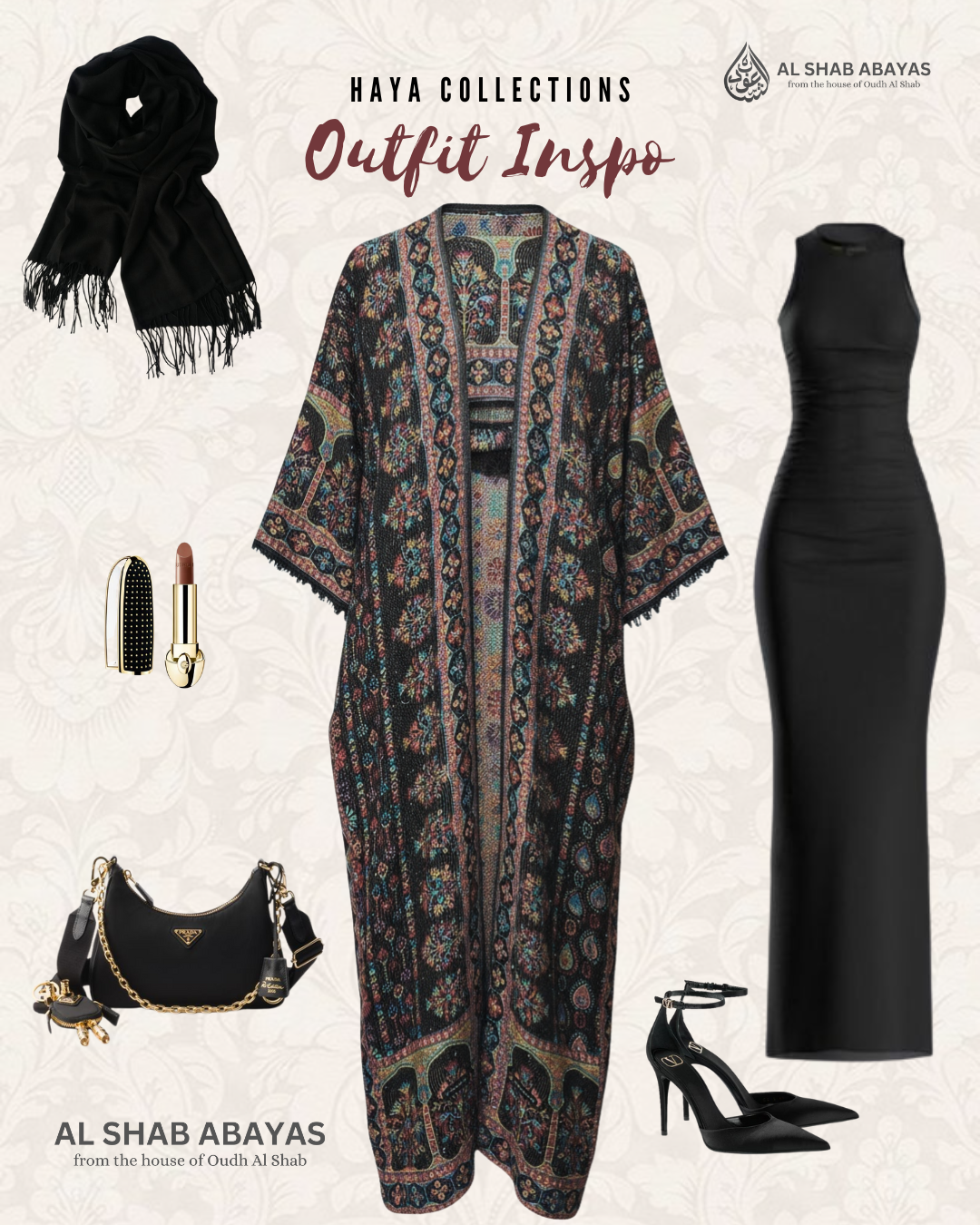 Haya Al Shab | Pashmina Abaya