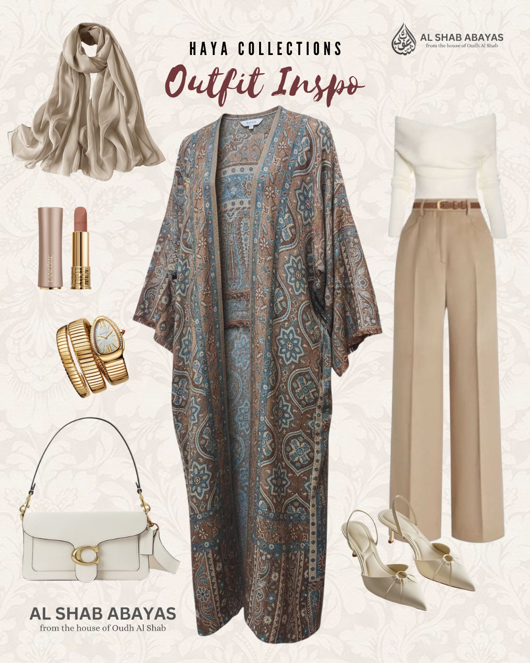 Haya Al Shab | Pashmina Abaya