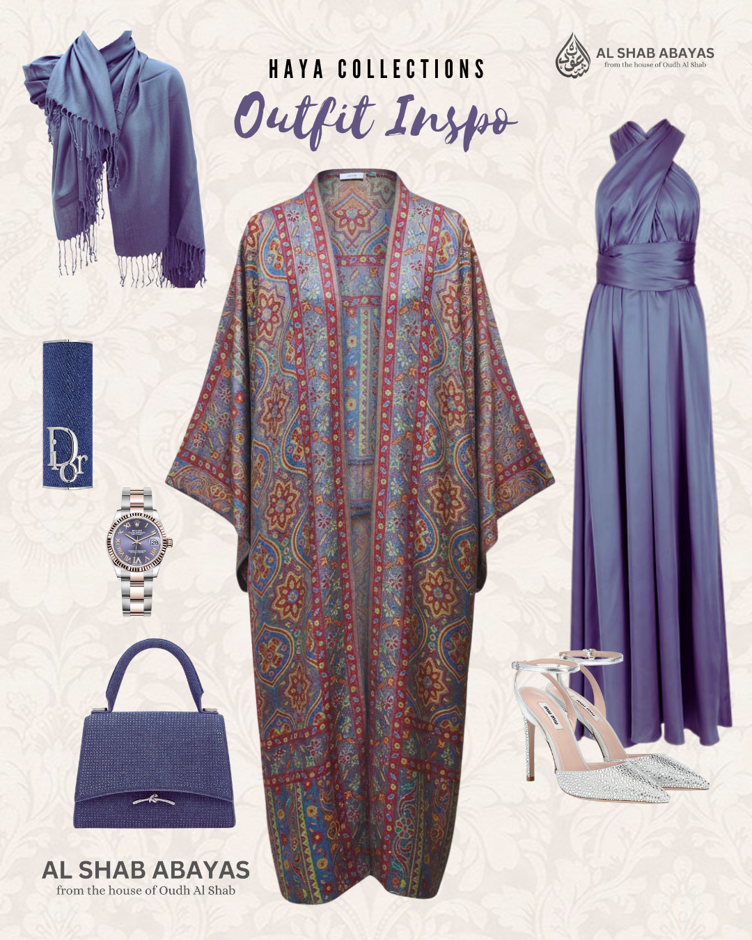 Haya Al Shab | Pashmina Abaya